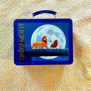 Disney Lion King collectible metal lunch box new
